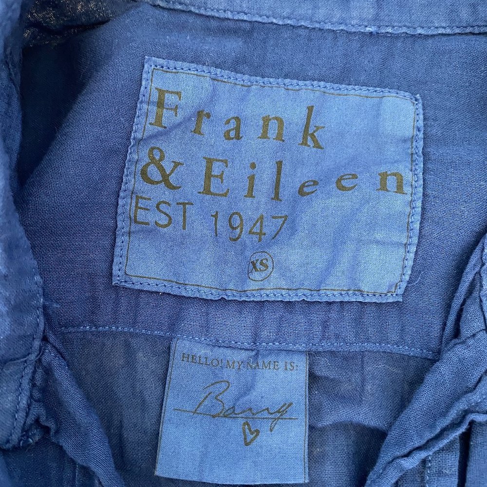 Frank & Eileen Barry Button-Up Signature Crinkle … - image 2